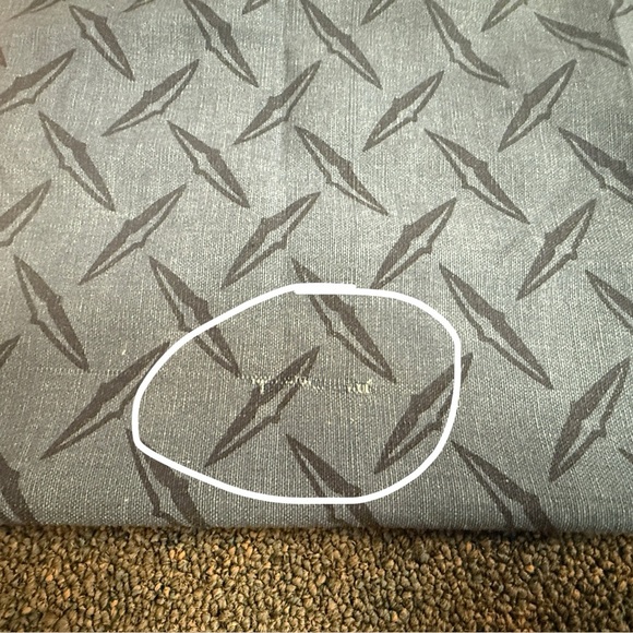 (2) Disney Pixar Cars Tab Top Curtain Panel Canvas Fabric Blue ,Red Tabs 42 x 72 - Picture 8 of 8